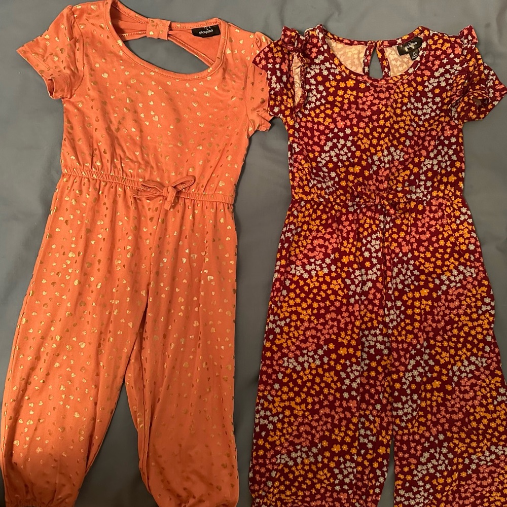 Practically new my daughter only wore each outfit like twice.
